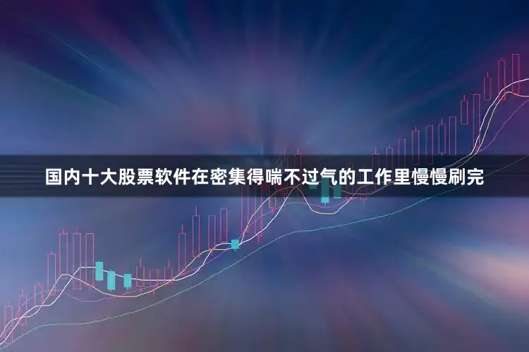国内十大股票软件在密集得喘不过气的工作里慢慢刷完